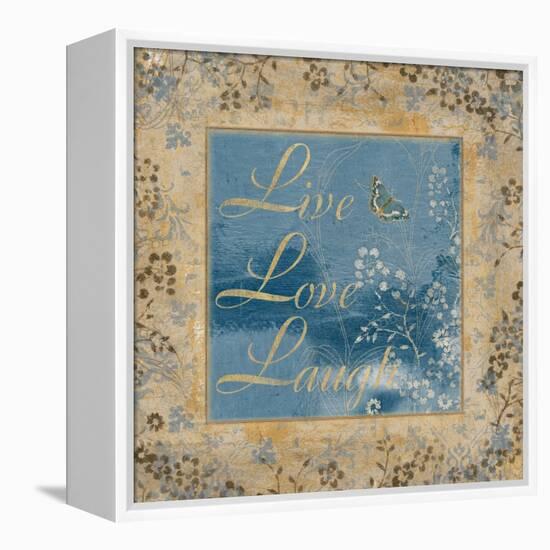Live Love Laugh-Artique Studio-Framed Stretched Canvas