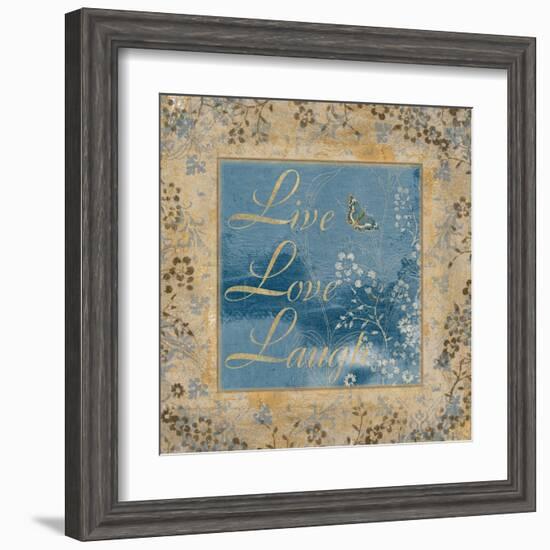 Live Love Laugh-Artique Studio-Framed Art Print