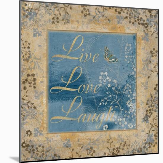 Live Love Laugh-Artique Studio-Mounted Art Print