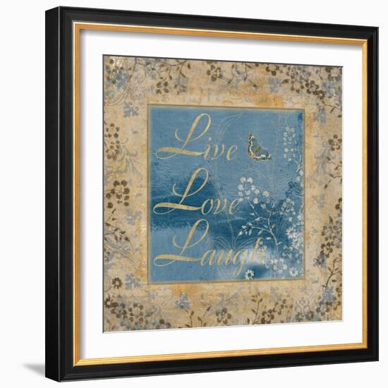 Live Love Laugh-Artique Studio-Framed Art Print