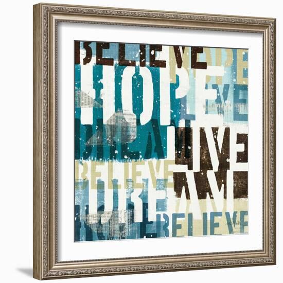 Live the Dream II-Mo Mullan-Framed Art Print