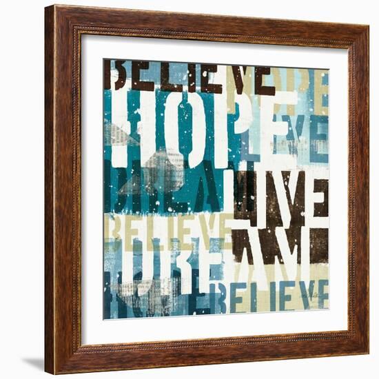 Live the Dream II-Mo Mullan-Framed Art Print