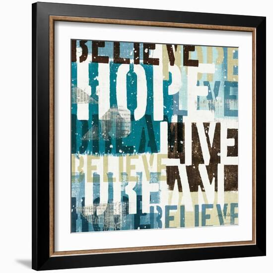 Live the Dream II-Mo Mullan-Framed Art Print
