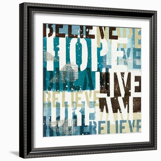 Live the Dream II-Mo Mullan-Framed Art Print