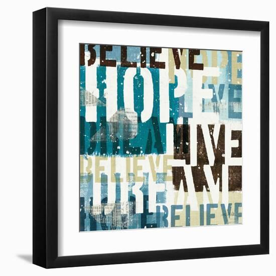 Live the Dream II-Mo Mullan-Framed Art Print