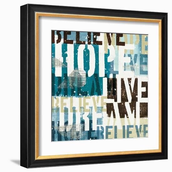 Live the Dream II-Mo Mullan-Framed Art Print