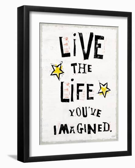 Live To The Fullest IV-Kellie Day-Framed Art Print