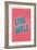 Live Well-null-Framed Premium Giclee Print