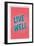 Live Well-null-Framed Premium Giclee Print