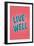 Live Well-null-Framed Premium Giclee Print