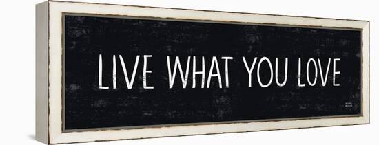 Live What You Love-Michael Mullan-Framed Stretched Canvas