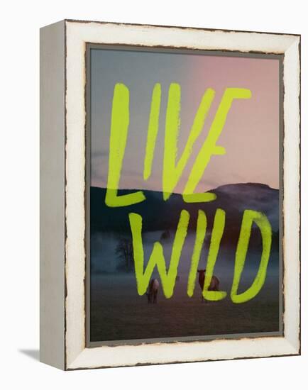 Live Wild Elk-Leah Flores-Framed Premier Image Canvas