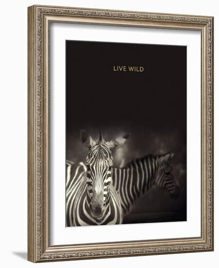 Live Wild - Luxe-Irene Suchocki-Framed Giclee Print