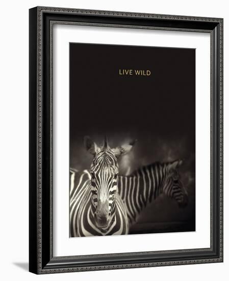 Live Wild - Luxe-Irene Suchocki-Framed Giclee Print