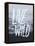 Live Wild Ocean-Leah Flores-Framed Premier Image Canvas