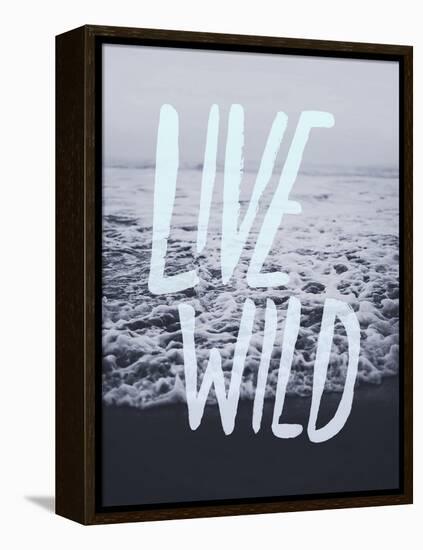 Live Wild Ocean-Leah Flores-Framed Premier Image Canvas