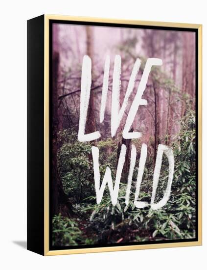 Live Wild Oregon-Leah Flores-Framed Premier Image Canvas