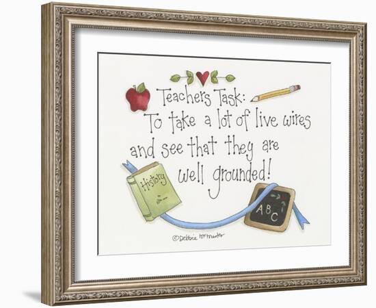 Live Wires-Debbie McMaster-Framed Giclee Print