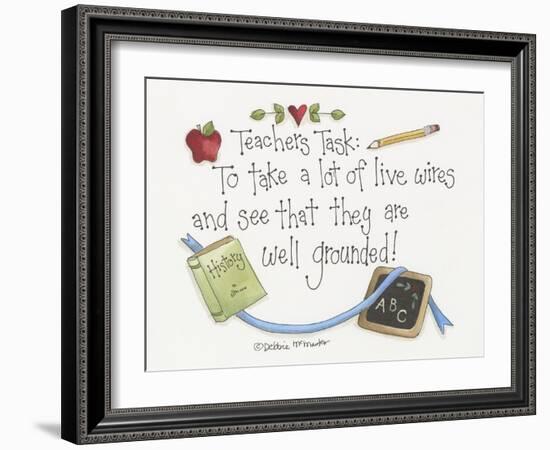 Live Wires-Debbie McMaster-Framed Giclee Print