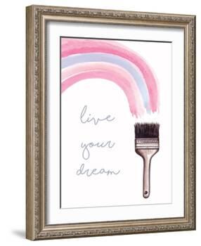 Live Your Dream-Elizabeth Tyndall-Framed Art Print
