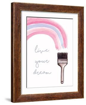 Live Your Dream-Elizabeth Tyndall-Framed Art Print
