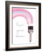Live Your Dream-Elizabeth Tyndall-Framed Art Print