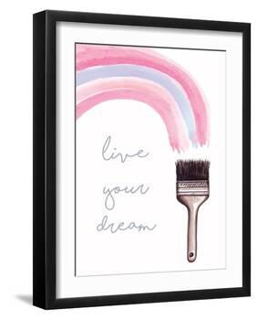 Live Your Dream-Elizabeth Tyndall-Framed Art Print
