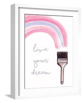 Live Your Dream-Elizabeth Tyndall-Framed Art Print