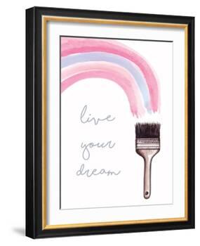 Live Your Dream-Elizabeth Tyndall-Framed Art Print