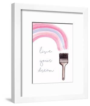 Live Your Dream-Elizabeth Tyndall-Framed Art Print