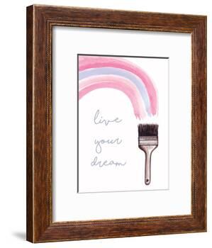 Live Your Dream-Elizabeth Tyndall-Framed Art Print