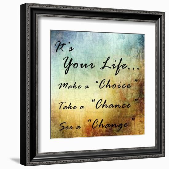 Live Your Life-Sheldon Lewis-Framed Art Print