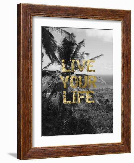 Live Your Life-Sheldon Lewis-Framed Art Print