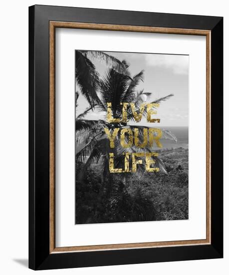 Live Your Life-Sheldon Lewis-Framed Premium Giclee Print