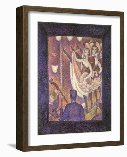 Lively Dance Number, 1889-Georges Seurat-Framed Giclee Print