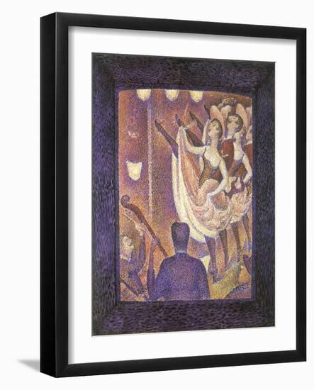 Lively Dance Number, 1889-Georges Seurat-Framed Giclee Print