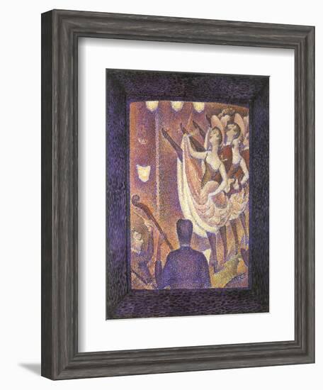 Lively Dance Number, 1889-Georges Seurat-Framed Giclee Print