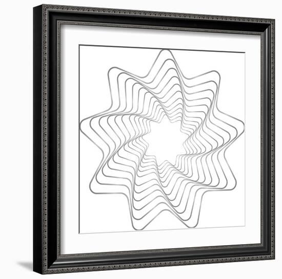 Lively Graphic - Beam-Michael Banks-Framed Giclee Print