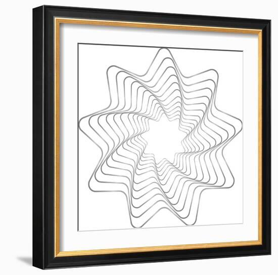 Lively Graphic - Beam-Michael Banks-Framed Giclee Print