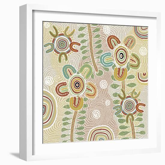 Lively Pattern - Brisk-Mark Chandon-Framed Giclee Print