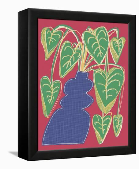 Lively Pots - Grow-Chloe Watts-Framed Stretched Canvas