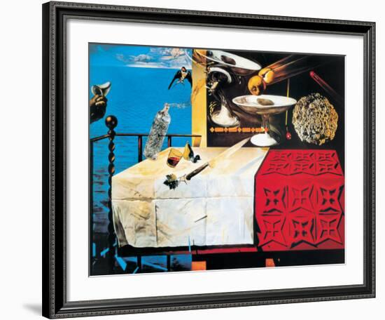 Lively Still Life-Salvador Dalí-Framed Art Print