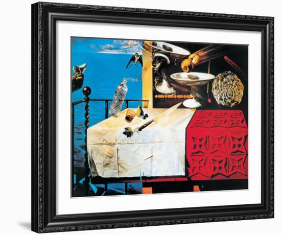 Lively Still Life-Salvador Dalí-Framed Art Print