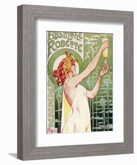 Livemont Absinthe Robette Archival-null-Framed Giclee Print