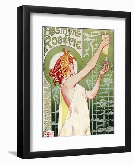 Livemont Absinthe Robette Archival-null-Framed Giclee Print