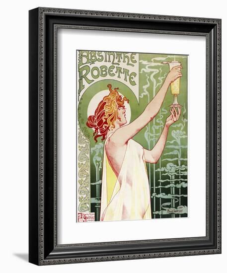 Livemont Absinthe Robette Archival-null-Framed Giclee Print