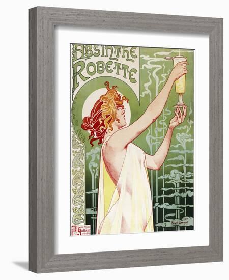 Livemont Absinthe Robette Archival-null-Framed Giclee Print