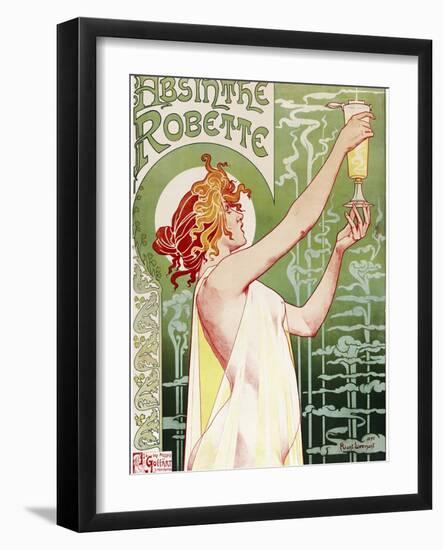 Livemont Absinthe Robette Archival-null-Framed Giclee Print