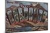 Livermore, Colorado - Large Letter Scenes-Lantern Press-Mounted Art Print