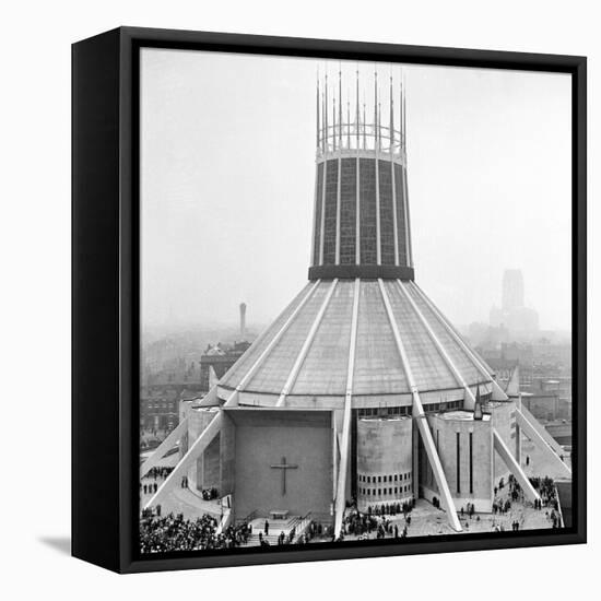 Liverpool Cathedral-Staff-Framed Premier Image Canvas